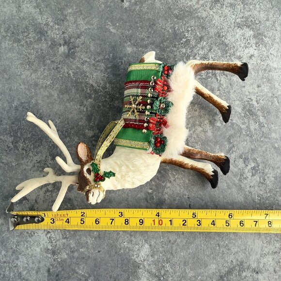 2019 Hallmark Keepsake Father Christmas’s Reindeer Limited Edition Ornament - Picture 6 of 6